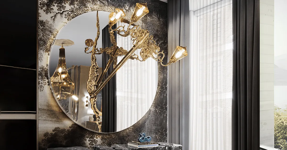 10 Exclusive Round Wall Mirror Designs for Home