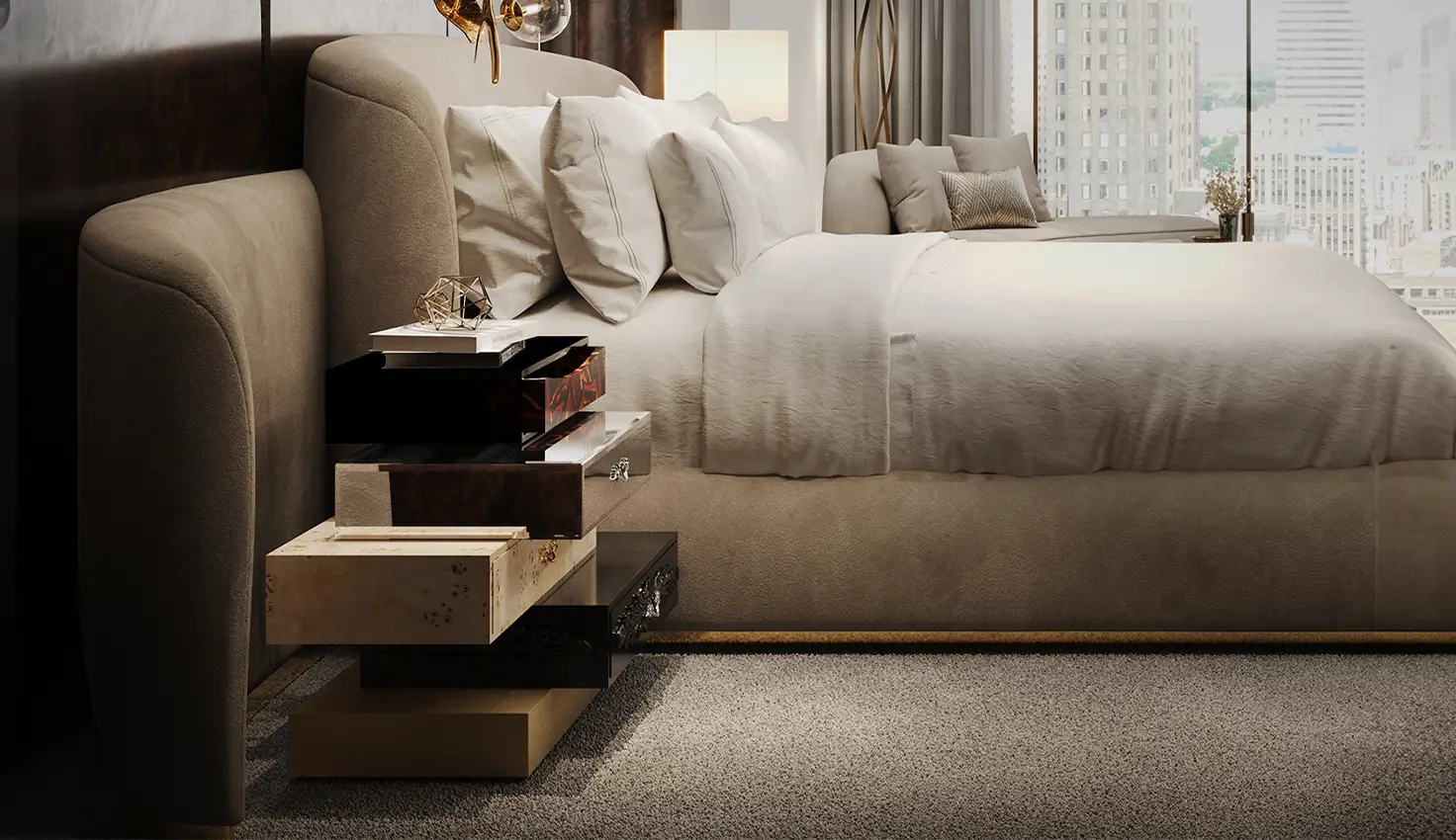 6 Unique Bedside Tables Nightstands