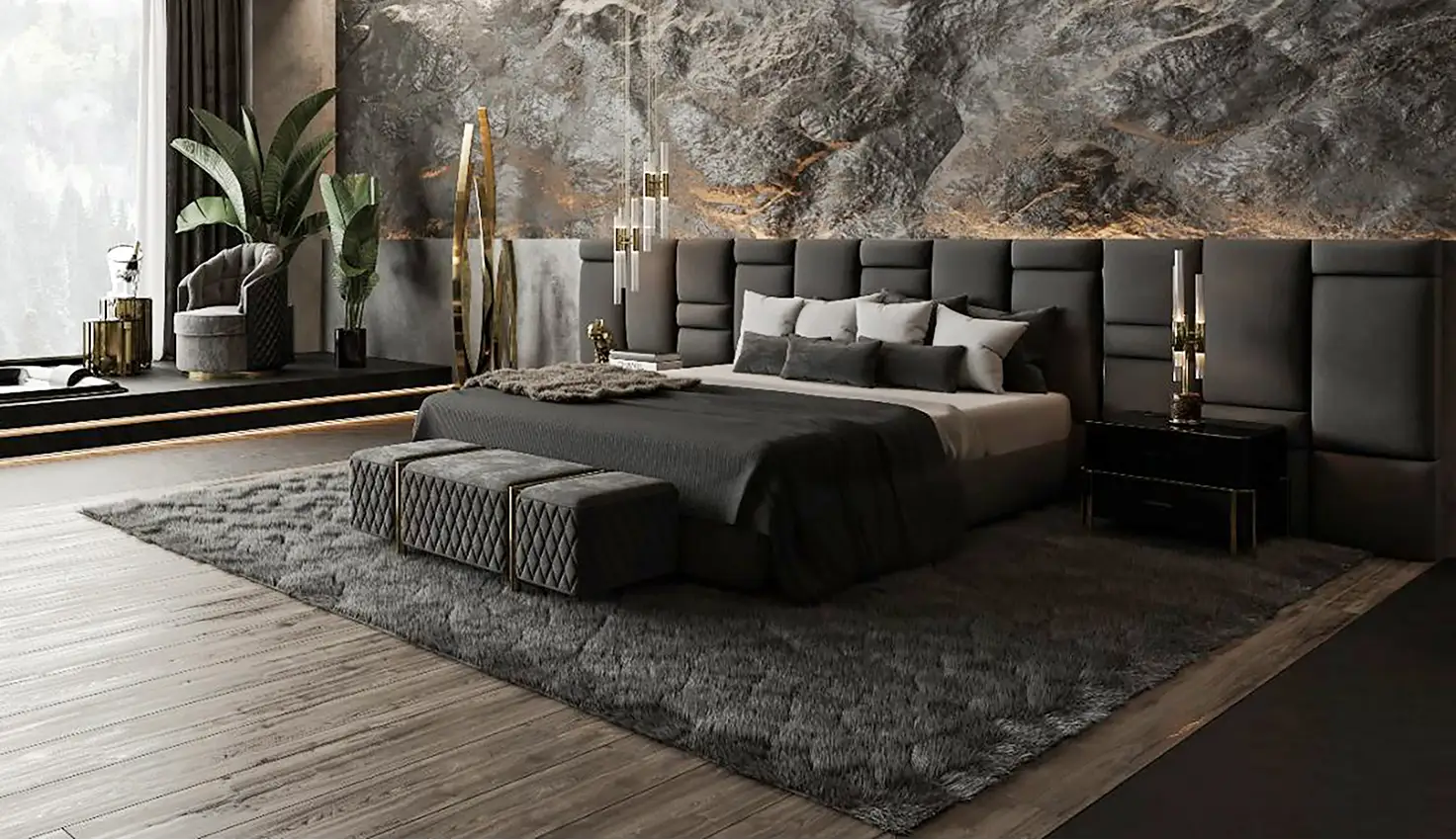 Trendy Bedroom Benches For End Of Bed