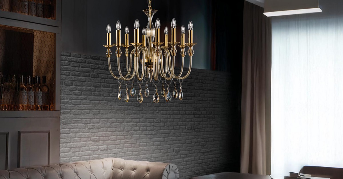 vintage chandelier