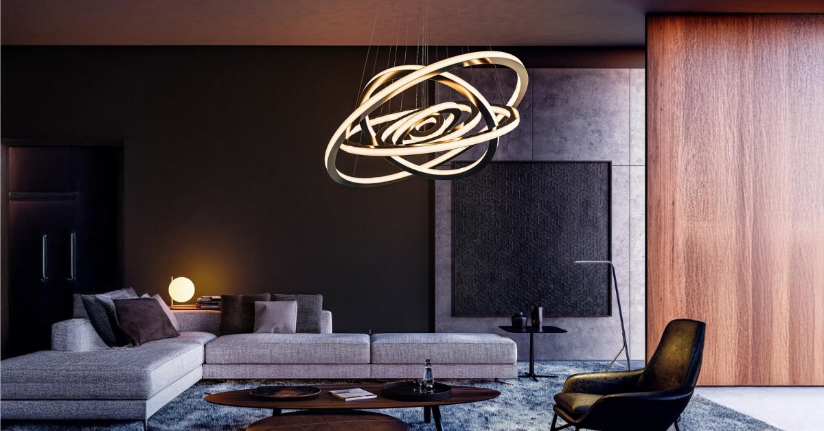 contemporary chandelier