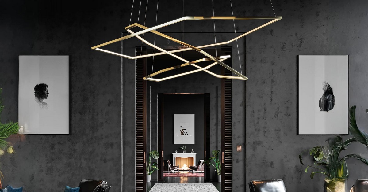 Entryway chandelier