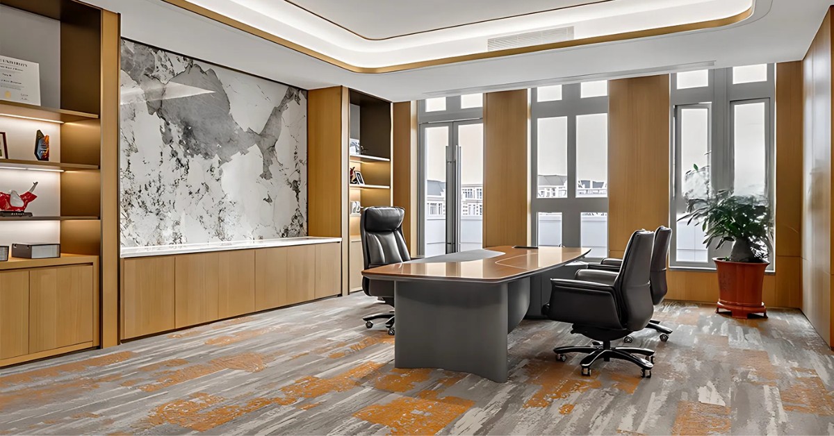Office table and chair material