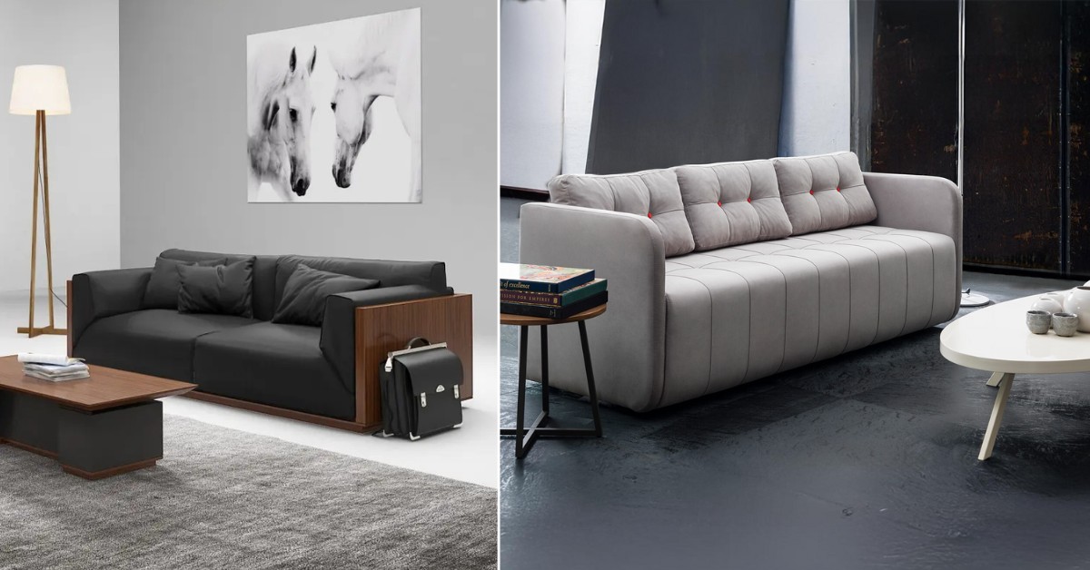 sofa size for living room