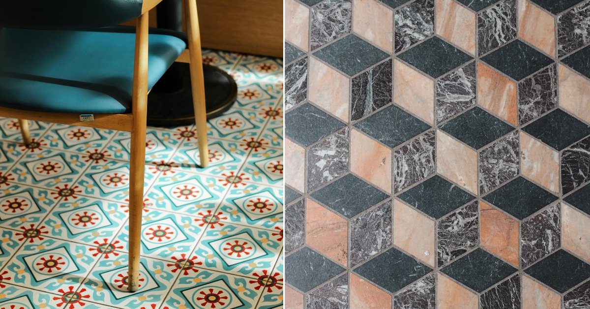 Mosaic Floor Tiles