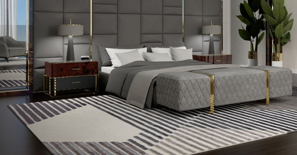 Bedroom area rug