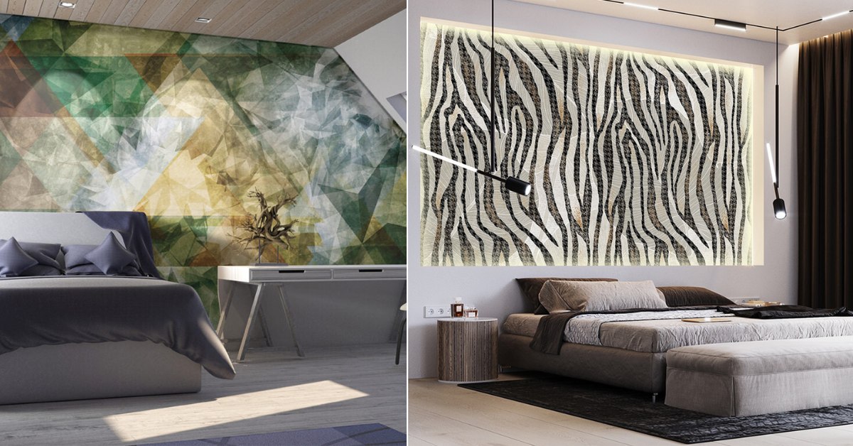 modern wallpaper for bedroom