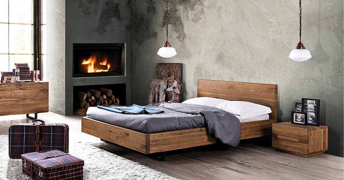 Reclaimed Wood Bed