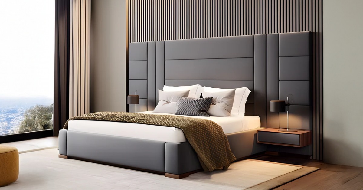 Cool double bed design