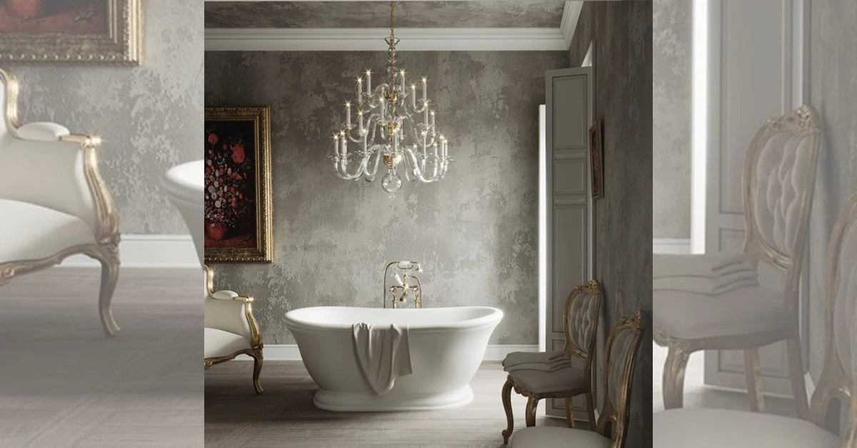 Chandelier for bathroom