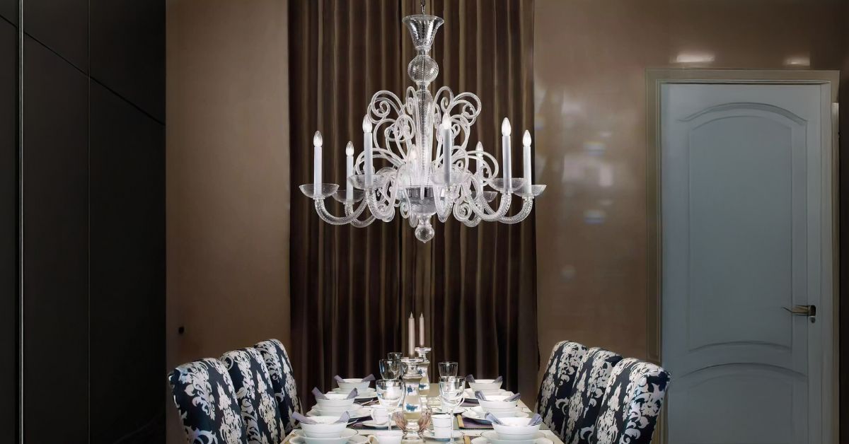 candle chandelier for dining room