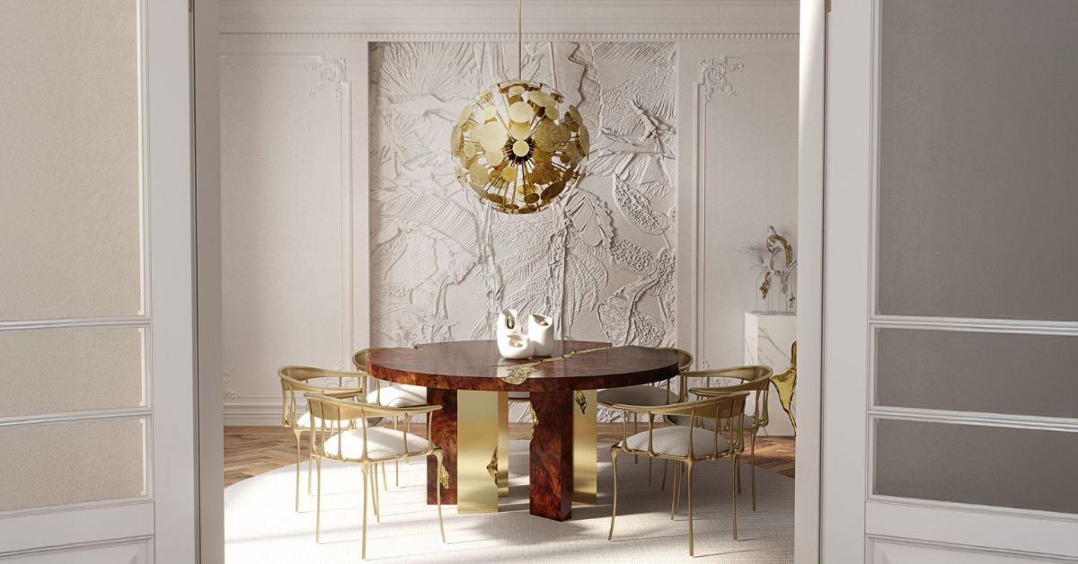 gold chandelier