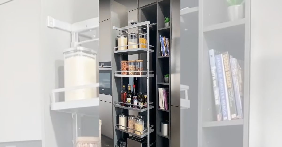 Pull-Out Kitchen Larder