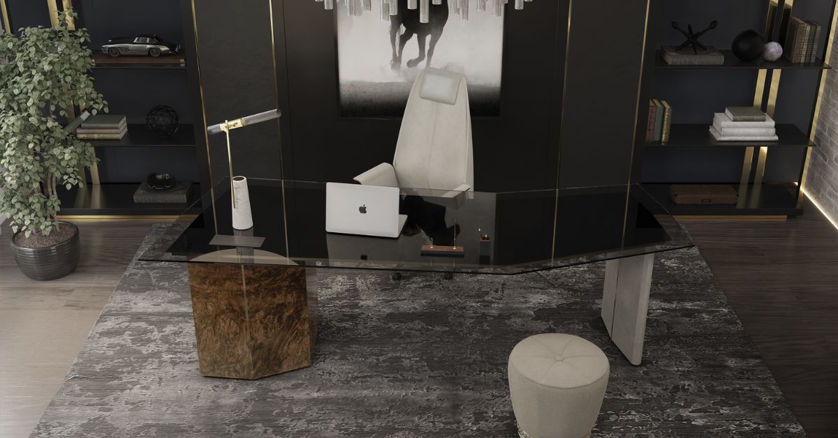 Algerone Modern Executive Office Table