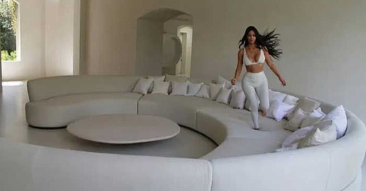 Luxury Minimalist Kim Kardashian home