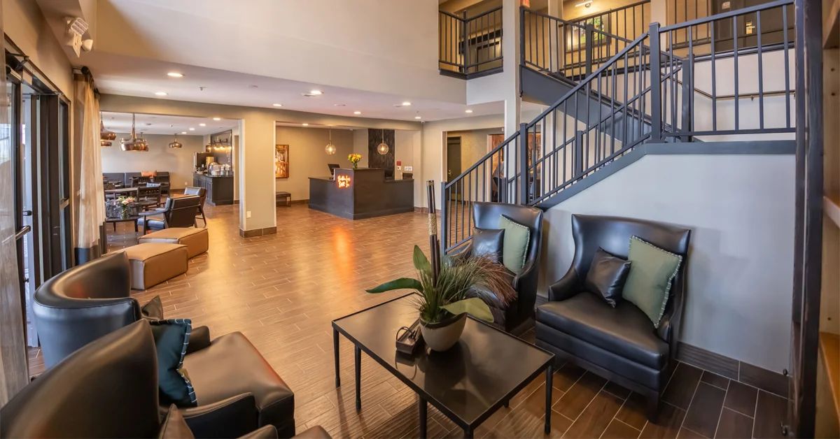 boutique hotel with custom furniture manufacturing