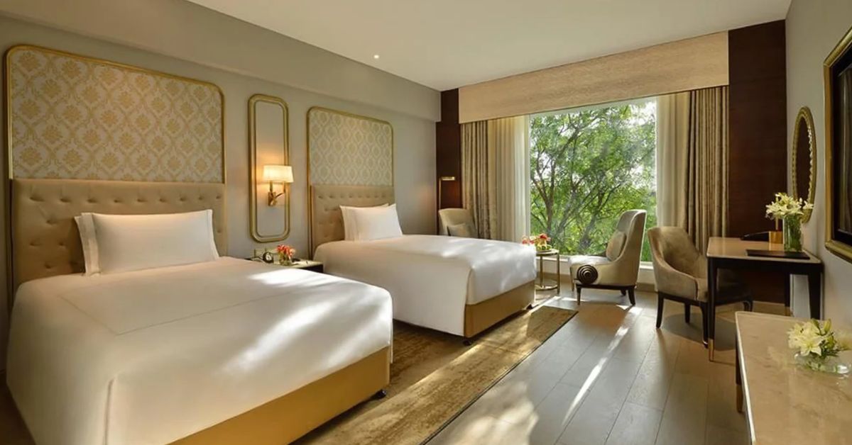 soft goods in hotel guest room