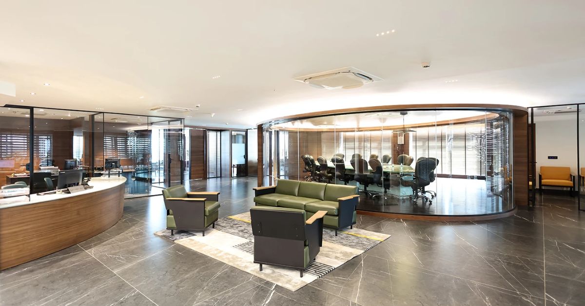 Single-window sourced office furniture for Ahmedabad corporate headquarters