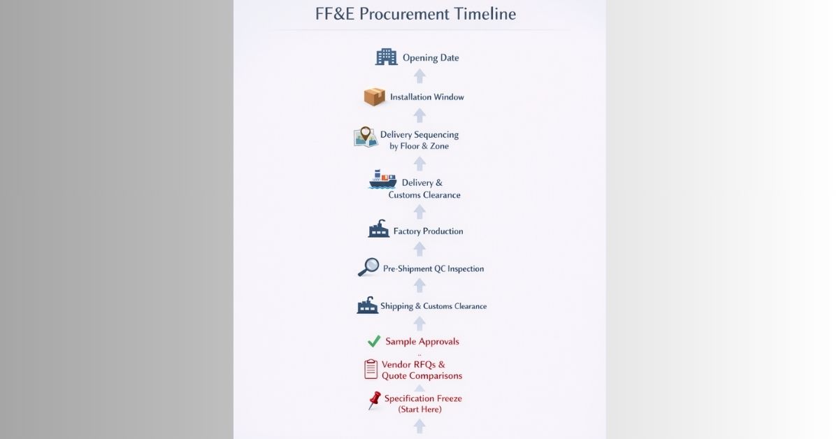 FF&E Procurement Timeline Model