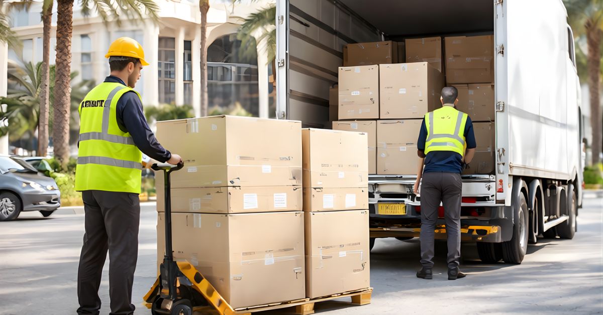 last-mile delivery sequencing for hotel OS&E Dubai