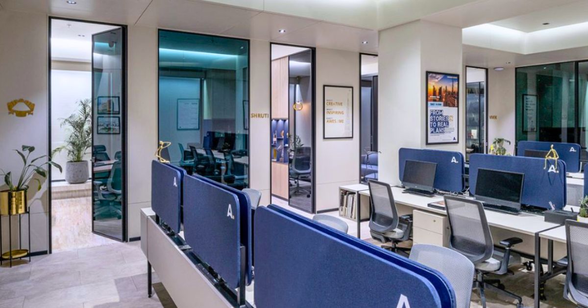 office workstation size standard India