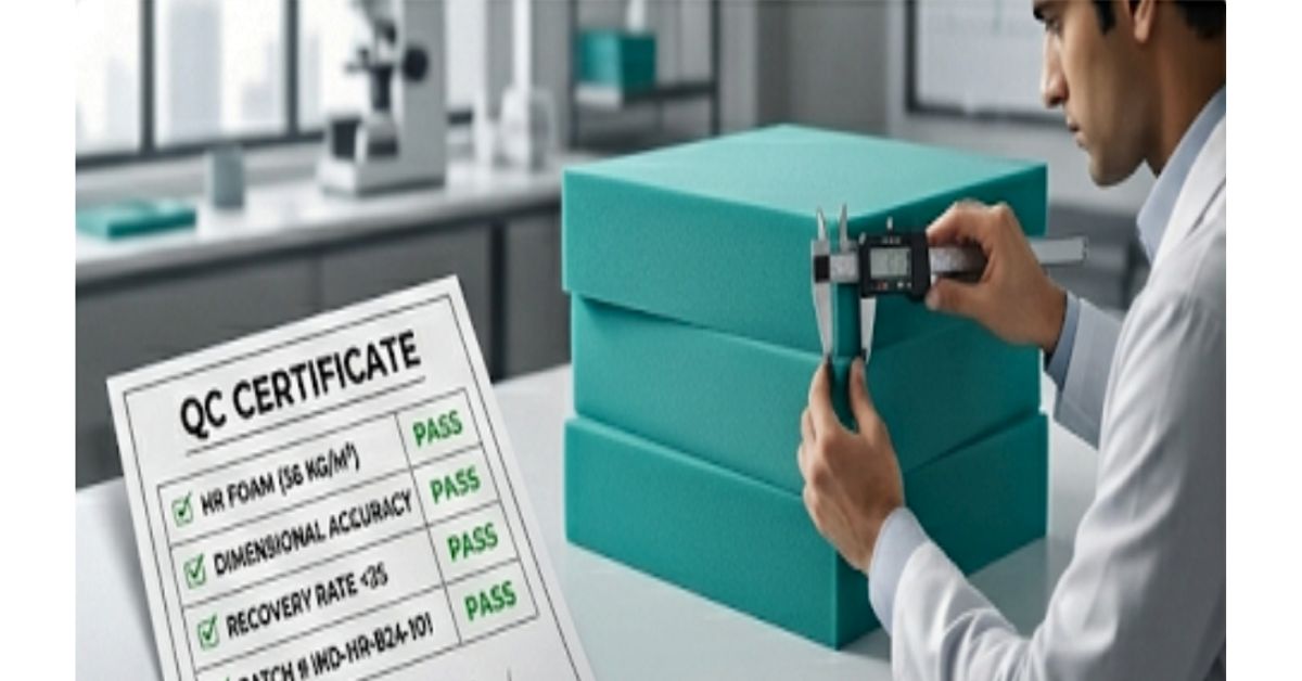 how to check foam quality before buying