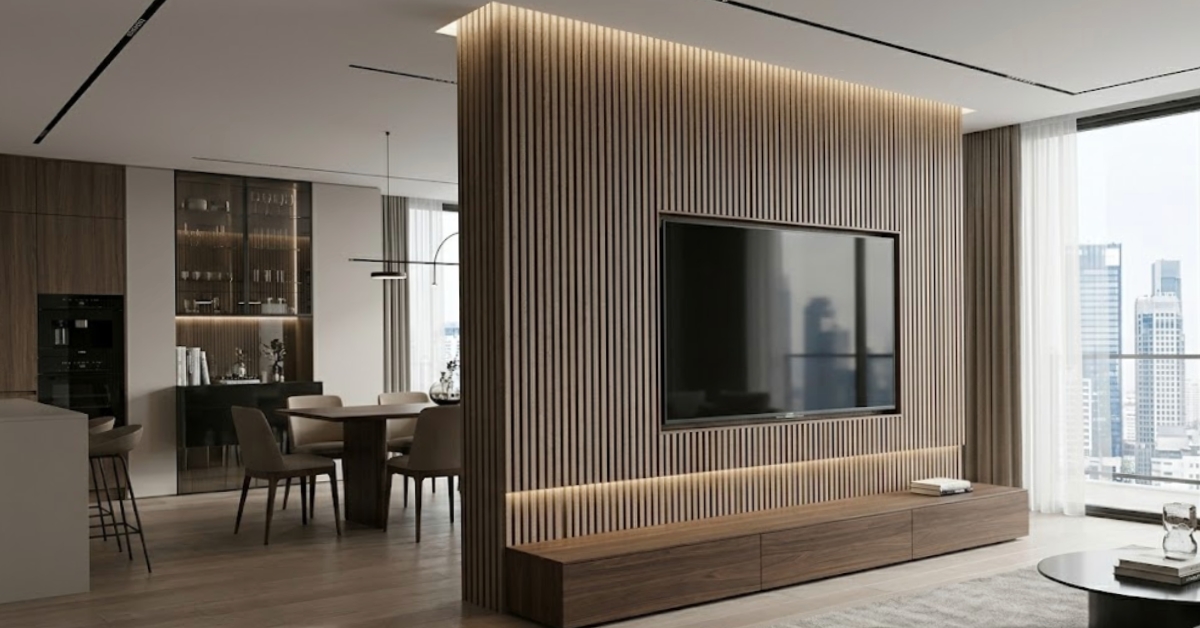 Floating TV Walls in Luxury Residences
