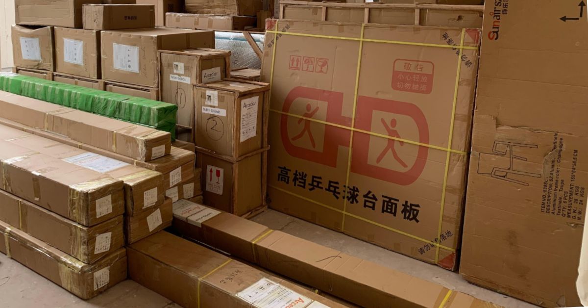 workstation delivery sequencing by floor