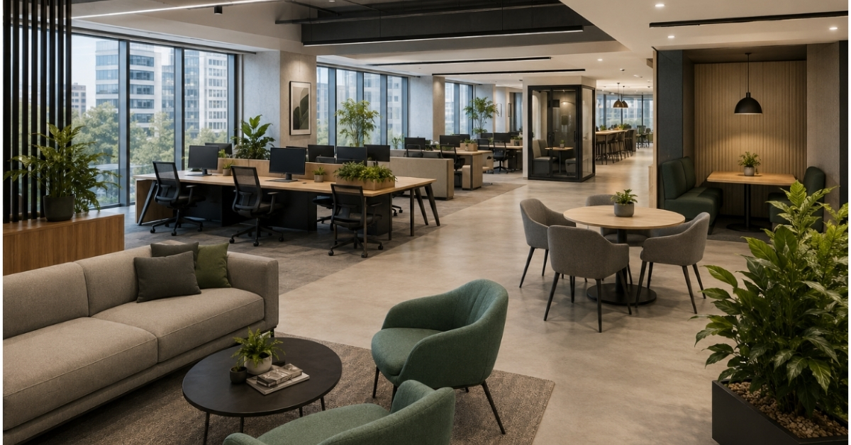 Hybrid Workspace Furniture Gurgaon | Get the WFH Ratio