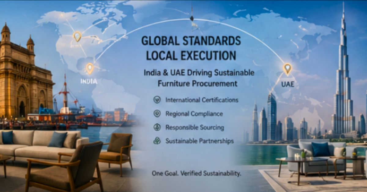 Greenwashed Furniture for a LEED or Estidama Project
