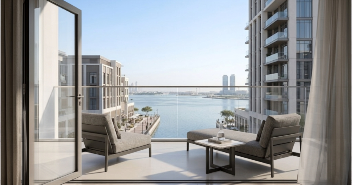 outdoor furniture Creek Haven apartment