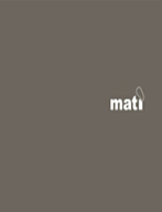 Mati Brochure 2018
