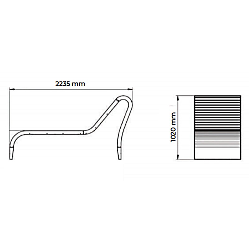 Sun Lounger  - Punto Design 