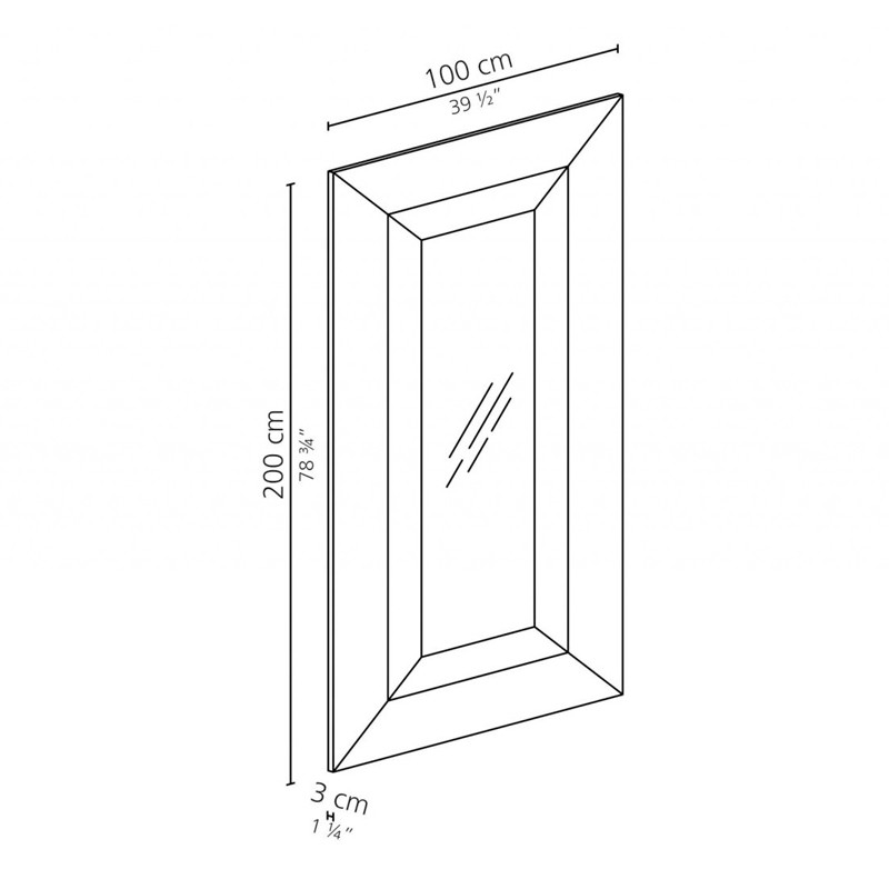 Carre Rectangular  - Casamilano 