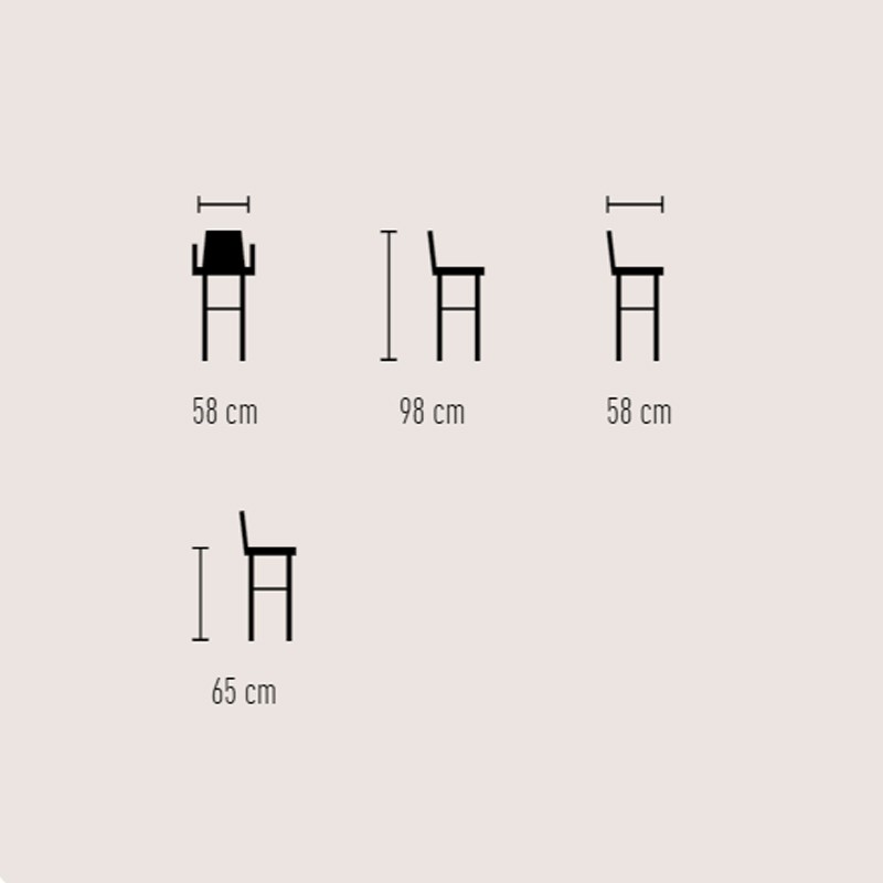 Gaia Counter Chair  - KFF 