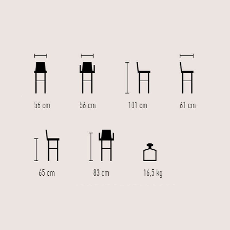 Youma Counter Chair  - KFF 