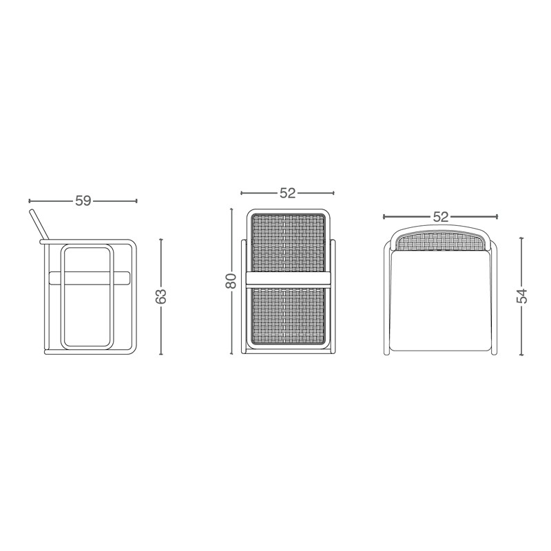 Cube Chair  - Kontra 