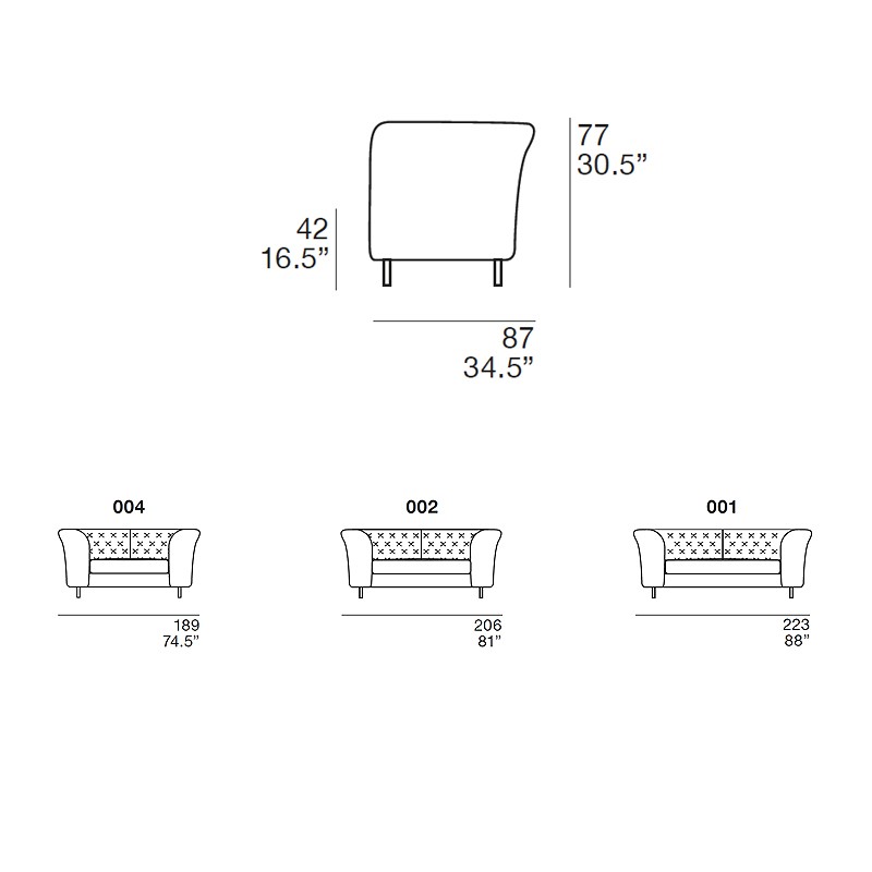 Bahia Sofa  - Gorini 
