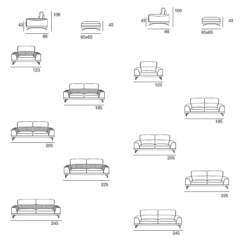 Dallas Sofa  - Gorini 