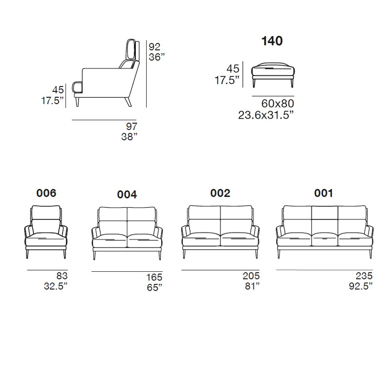 Dodo Sofa  - Gorini 