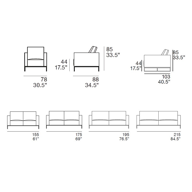 Dojo Sofa  - Gorini 