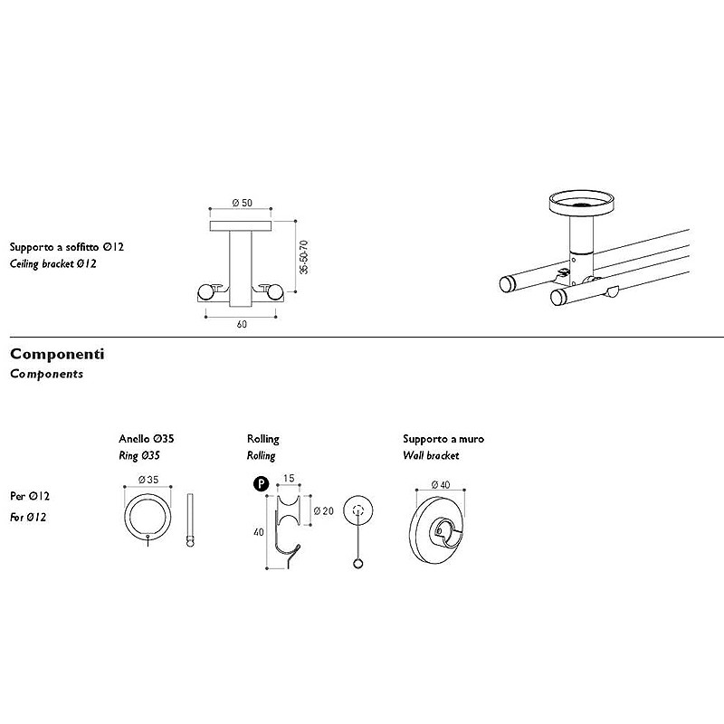 Uk Curtain Rod  - Tao 