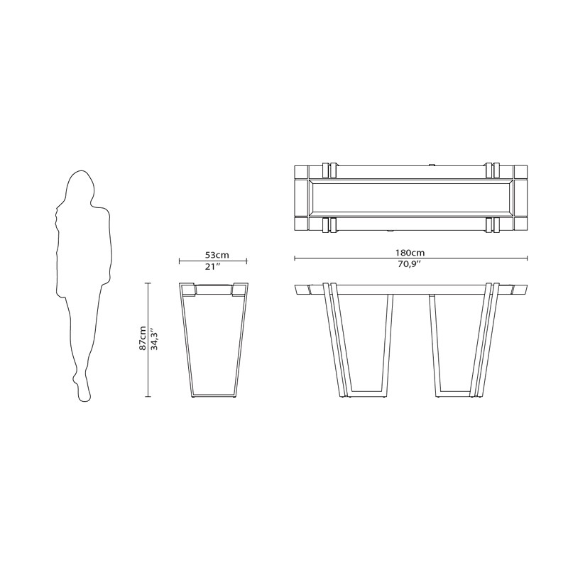 Apotheosis Console Table  - Luxxu 