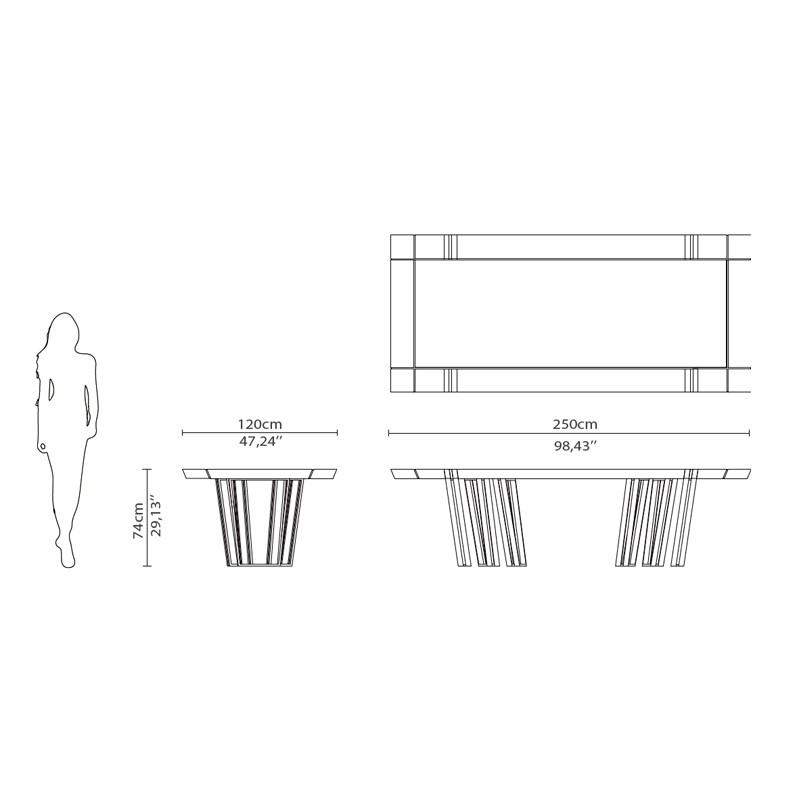 Apotheosis Dining Table  - Luxxu 