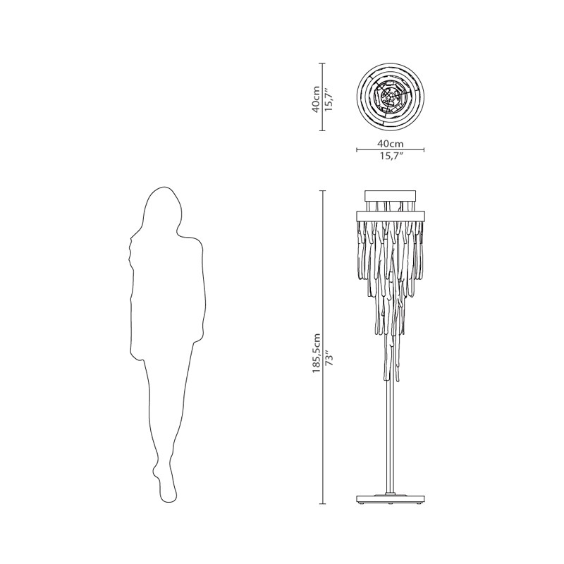 Babel Floor Lamp  - Luxxu 