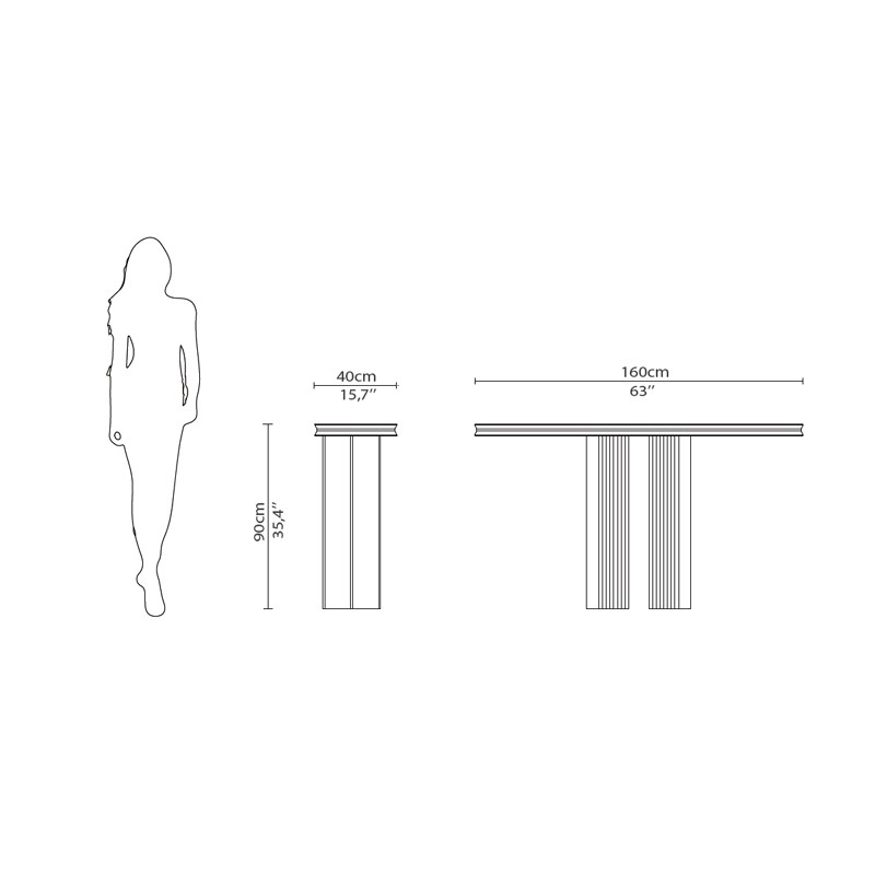 Beyond Console Table  - Luxxu 