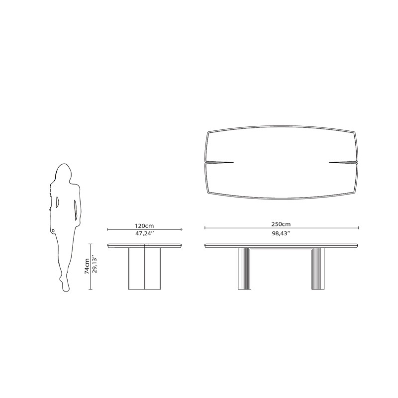 Beyond Dining Table  - Luxxu 