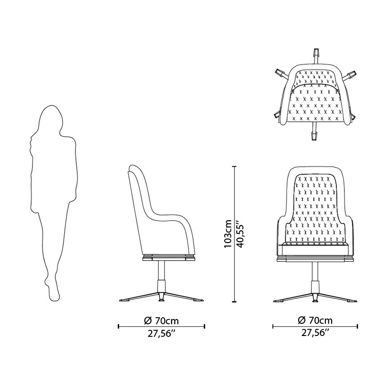 Charla Office Chair  - Luxxu 