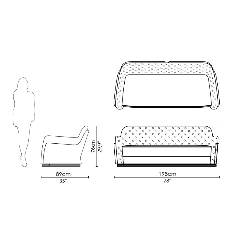 Charla Sofa  - Luxxu 