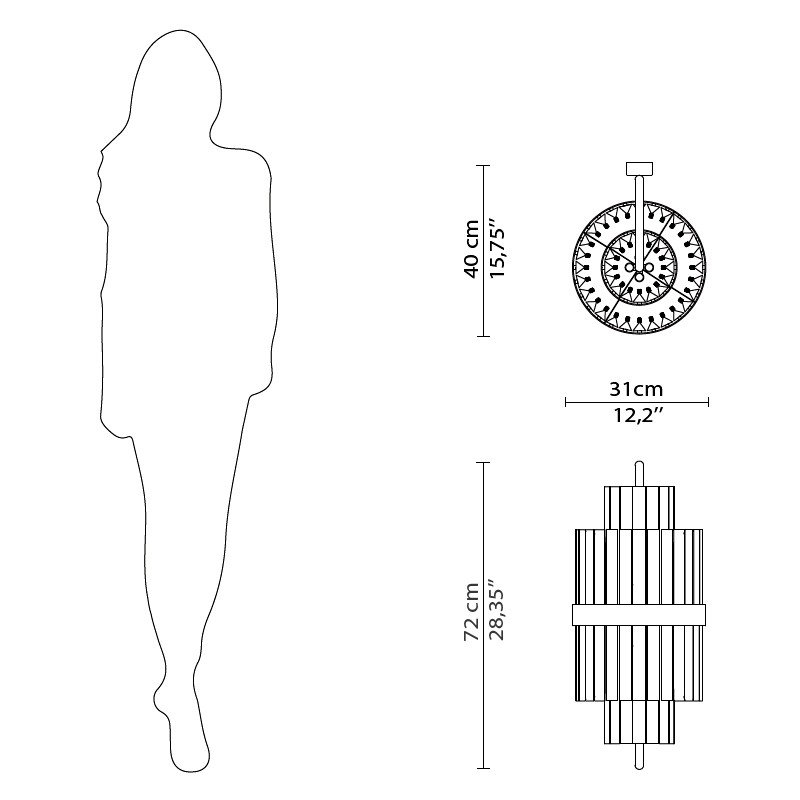 Liberty II Wall Lamp  - Luxxu 
